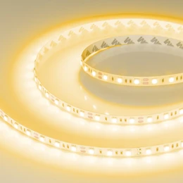 Фото #1 товара Светодиодная лента RT-B60-10mm 12V Yellow (14.4 W/m, IP20, 5060, 5m) (Arlight, Открытый)