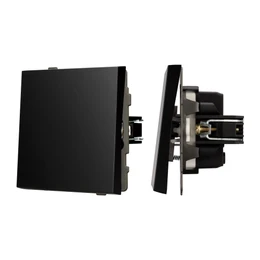 Фото #1 товара Механизм звонкового выключателя SWT-TENDO-MKR1-PL-BK (230V, 10A) (Arlight, Черный)