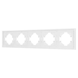 Фото #1 товара Рамка пластиковая FRM-TENDO-PL-5-WH (Arlight, Белый)
