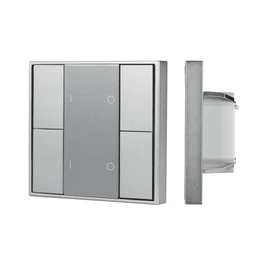 Фото #1 товара INTELLIGENT ARLIGHT Кнопочная панель DALI-201-23-2G-DIM-DT6-IN Silver (BUS, Frame) (IARL, IP20 Металл, 3 года)
