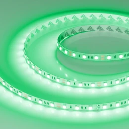 Фото #1 товара Светодиодная лента RT-B60-10mm 12V Green (14.4 W/m, IP20, 5060, 5m) (Arlight, 14.4 Вт/м, IP20)