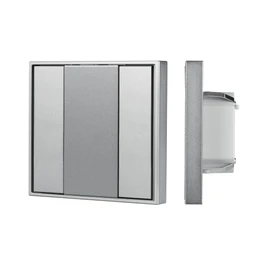 Фото #1 товара INTELLIGENT ARLIGHT Кнопочная панель DALI-201-23-2K-D2-IN Silver (BUS, Frame) (IARL, IP20 Металл, 3 года)