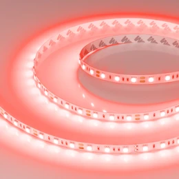Фото #1 товара Светодиодная лента RT-B60-10mm 12V Red (14.4 W/m, IP20, 5060, 5m) (Arlight, 14.4 Вт/м, IP20)