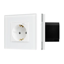 Фото #1 товара Розетка электрическая с Zigbee управлением SCT-OMALI-EUZB1-PL-WH (240V, 16A, Zigbee) (Arlight, -)