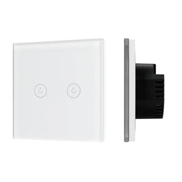 Фото #1 товара Выключатель сенсорный SWT-OMALI-S02-ZB-WH (250V, 10A, Zigbee) (Arlight, Стекло)