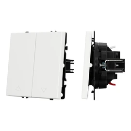 Фото #1 товара Механизм выключателя управления шторами SWT-NOBE-MKR2-SFPL-WH (230V, 10A) (Arlight, -)