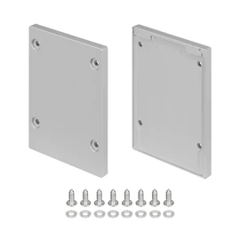 Фото #1 товара Заглушка IP-LINE-5475 SILVER глухая (Arlight, Металл)