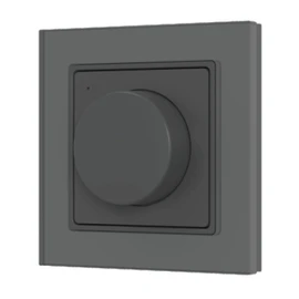 Фото #1 товара INTELLIGENT ARLIGHT Роторная панель SMART-RF-801-32-MULTI черная, квадрат. (3V, стекло, 2.4G) (IARL, IP20 Пластик, 5 лет)