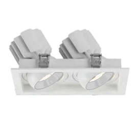 Фото #1 товара Светильник MS-VORTEX-BUILT-S210x117-2x20W Day4000 (WH-WH, 40 deg, 230V) (Arlight, IP20 Металл, 5 лет)