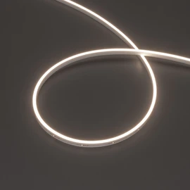 Фото #1 товара Светодиодная лента герметичная MOONLIGHT-SIDE-M196-03x06mm 24V Day4000 (7.2 W/m, IP54, 2216, 5m, wire x2) (Arlight, Вывод прямой, 3 года)