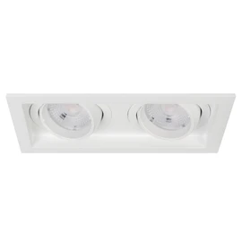 Фото #1 товара Светильник MS-VORTEX-BUILT-S170x90-2x12W Day4000 (WH-WH, 20 deg, 230V) (Arlight, IP20 Металл, 5 лет)