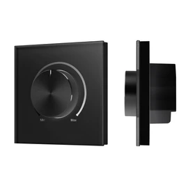Фото #1 товара INTELLIGENT ARLIGHT Роторная панель SMART-DALI-301-31-DT6/DT8 Черная (BUS/24V, встраив., Tuya Wi-Fi) (IARL, -)