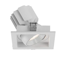 Фото #1 товара Светильник MS-VORTEX-BUILT-S117x117-20W Day4000 (WH-WH, 20 deg, 230V) (Arlight, IP20 Металл, 5 лет)