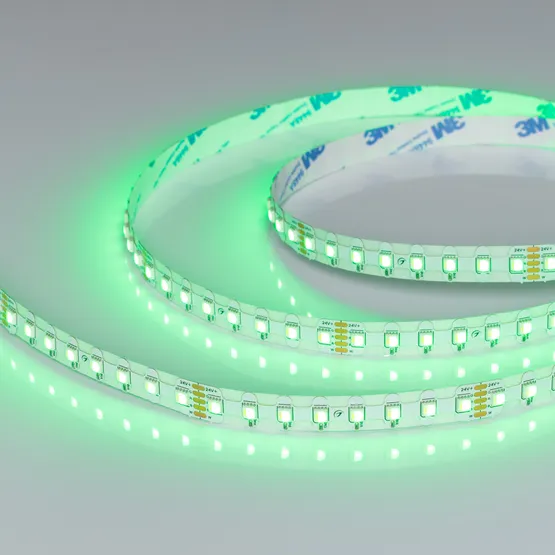 Фото #3 товара Светодиодная лента герметичная RZ-NANO-H96-12mm 24V RGBW-White (12 W/m, IP54, 5m) (Arlight, CRI>90)
