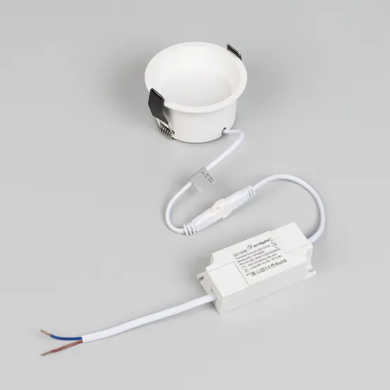 Фото #3 товара Светильник MS-BREEZE-BUILT-R82-9W Day4000 (WH, 85 deg, 230V) (Arlight, IP20 Металл, 3 года)