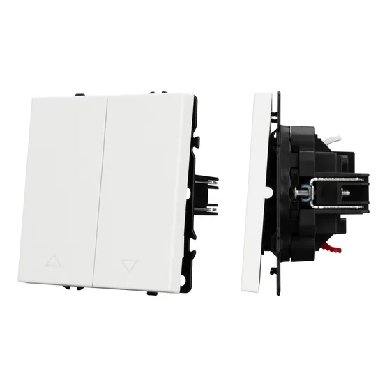 Фото #1 товара Механизм выключателя управления шторами SWT-NOBE-MKR2-SFPL-WH (230V, 10A) (Arlight, -)