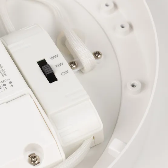 Фото #2 товара Светильник SP-ESTELY-R450-40W Warm3300-MIX (WH, 80 deg, 230V, TRIAC) (Arlight, IP20 Металл, 5 лет)