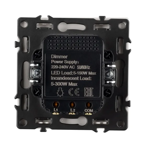 Фото #2 товара Механизм светорегулятора SWT-NOBE-DLR-SFPL-GD (250V, 300W) (Arlight, Золотой песок)