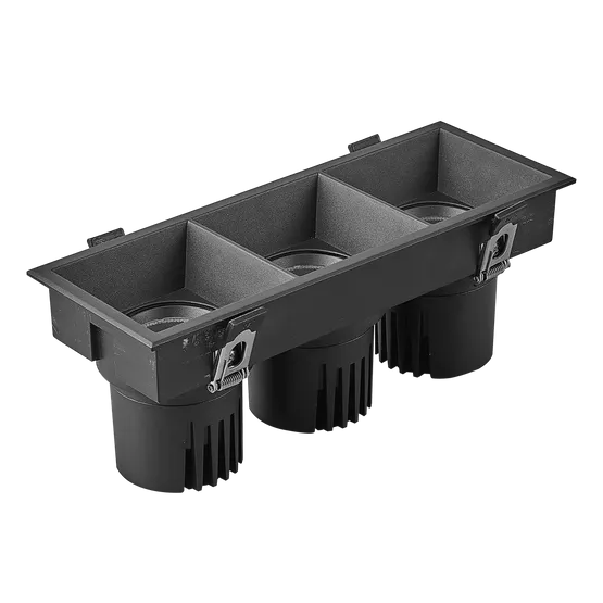 Фото товара Светильник MS-FLOW-BUILT-S230x85-3x6W Day4000 (BK, 55 deg, 230V) (Arlight, IP20 Металл, 5 лет)