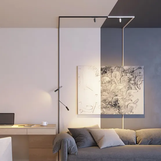 Фото #4 товара Светильник MAG-MICROCOSM-SPOT-FLEX-R26-5W Warm3000 (BK, 24 deg, 24V) (Arlight, IP20 Металл, 5 лет)