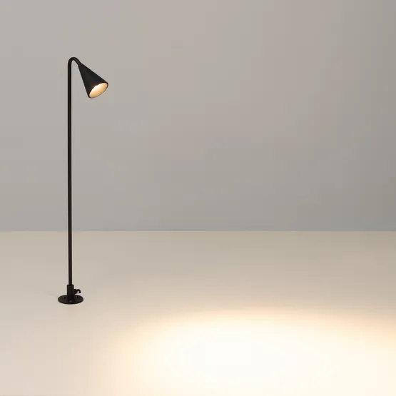 Фото #3 товара Светильник KT-HAREBELL-BOLL-H450-3W Warm3000 (BK, 40 deg, 24V) (Arlight, IP65 Металл, 3 года)