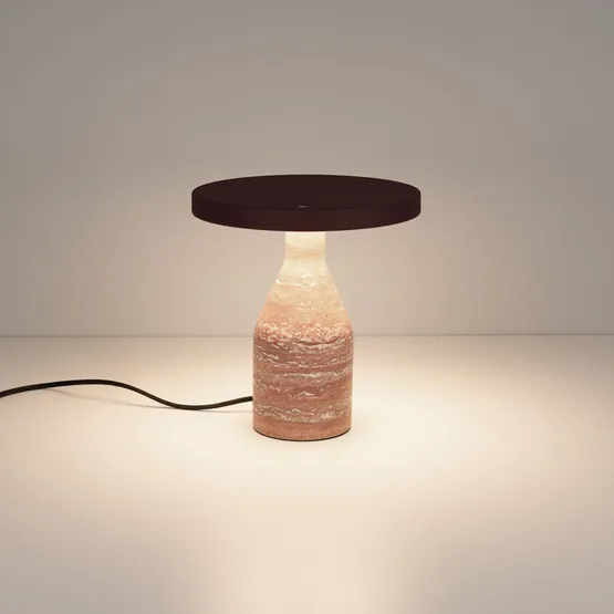 Фото #6 товара Светильник SP-CROOD-TAB-R22.5x24-7W Warm3200-MIX (RD-BRG, 140 deg, 230V) (Arlight, IP20, Травертин, 5 лет)