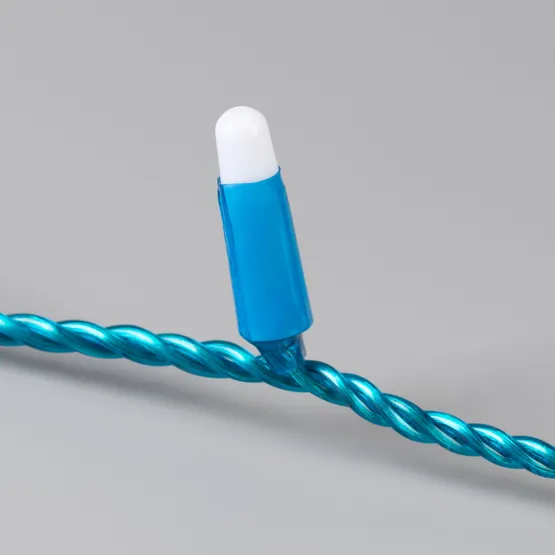 Фото #3 товара Светодиодная гирлянда ARD-STRING-CLASSIC-10000-BLUE-100LED-MILK-FLASH Blue (230V, 7W) (Ardecoled, IP65)