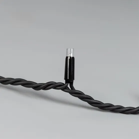 Фото #4 товара Светодиодная гирлянда ARD-STRING-PRO-10000-BLACK-100LED-FLASH WARM (230V, 7W) (Ardecoled, IP65)