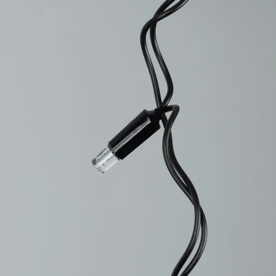 Фото #3 товара Светодиодная гирлянда ARD-EDGE-CLASSIC-2400x600-BLACK-88LED-FLASH WARM (230V, 6W) (Ardecoled, IP65, 1 год)