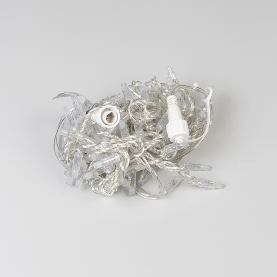 Фото #7 товара Светодиодная гирлянда ARD-STRING-CLASSIC-10000-CLEAR-100LED-SYNC RGB (230V, 6.5W) (Ardecoled, IP65)