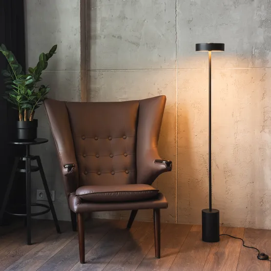 Фото #4 товара Светильник SP-SAMSARA-FLOOR-16W Warm3000 (BK, 110 deg, 230V) (Arlight, IP20 Металл, 3 года)