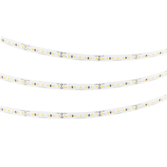 Фото #3 товара Светодиодная лента UL-A140-10mm 48V Warm2400 (12 W/m, IP20, 20m) (Arlight, CRI>90)