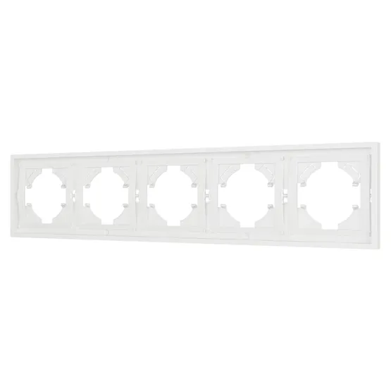 Фото #1 товара Рамка пластиковая FRM-TENDO-SFPL-5-WH (Arlight, -)