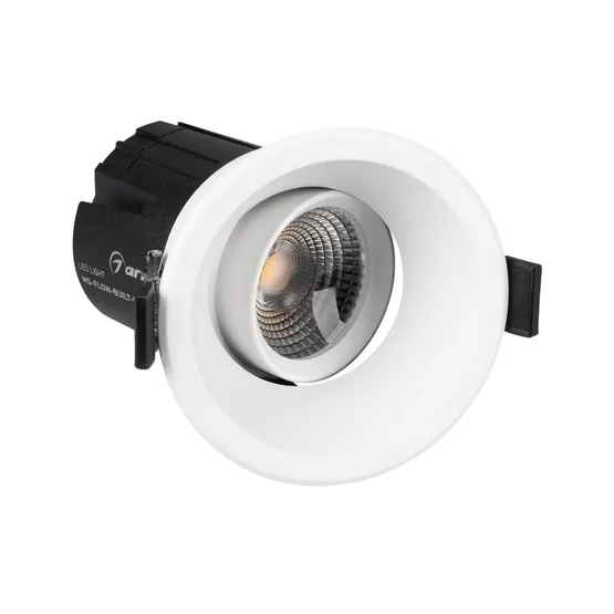 Фото #4 товара Светильник MS-FLOW-BUILT-R85-12W Day4000 (WH, 55 deg, 230V) (Arlight, IP20 Металл, 5 лет)