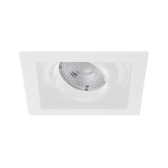 Фото #1 товара Светильник MS-VORTEX-BUILT-S90x90-12W Day4000 (WH-WH, 40 deg, 230V) (Arlight, IP20 Металл, 5 лет)