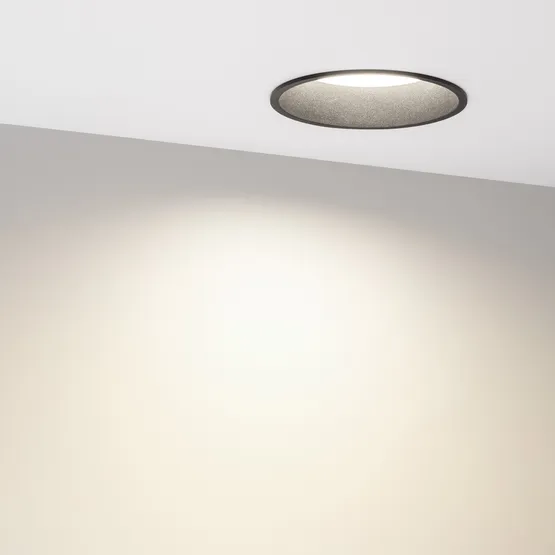 Фото #5 товара Светильник MS-BREEZE-BUILT-R125-16W Day4000 (BK, 85 deg, 230V) (Arlight, IP20 Металл, 5 лет)