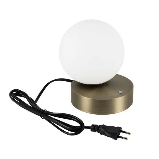 Фото #5 товара Светильник SP-ORNELLA-TAB-L150-R125-6W Warm3200-MIX (BR, 300 deg, 230V, TOUCH-DIMM) (Arlight, IP20 Металл, 3 года)