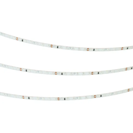 Фото #3 товара Светодиодная лента RT-A120-5mm 24V Yellow (9.6 W/m, IP20, 2835, 5m) (Arlight, узкая)