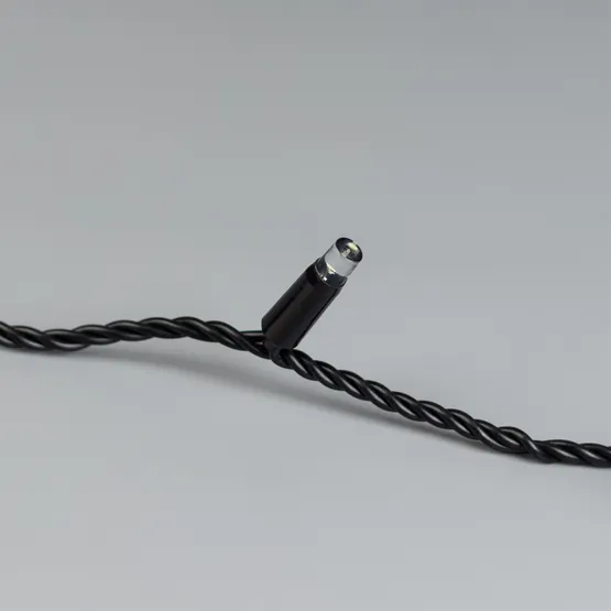 Фото #4 товара Светодиодная гирлянда ARD-STRING-CLASSIC-10000-BLACK-100LED-STD WARM (230V, 7W) (Ardecoled, IP65)