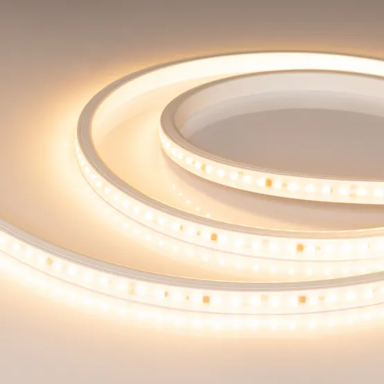 Фото #1 товара Светодиодная лента герметичная ARL-PV-A84-17mm 230V Warm2700 (14 W/m, IP65, FlickerFree, 30m) (Arlight, 5 лет)