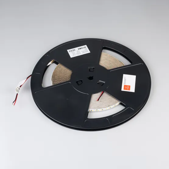 Фото #2 товара Светодиодная лента UL-A140-10mm 48V Warm2400 (12 W/m, IP20, 20m) (Arlight, CRI>90)