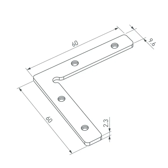 Фото #2 товара Соединитель профиля SL-COMFORT-3551-90 Set (Arlight, Металл)