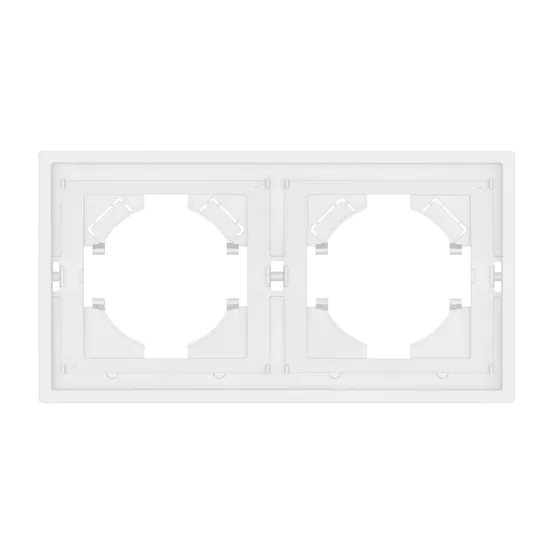 Фото #3 товара Рамка пластиковая FRM-TENDO-PL-2-WH (Arlight, -)