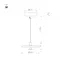 Минифото #2 товара Светильник SP-KOTARO-R350-12W Warm3000 (BG-BG, 36 deg, 230V, TRIAC) (Arlight, IP20)