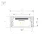 Минифото #3 товара Профиль LINE-1708-2000 ANOD BLACK (Arlight, Алюминий)