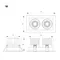Минифото #2 товара Светильник MS-VORTEX-BUILT-S170x90-2x12W Day4000 (WH-WH, 20 deg, 230V) (Arlight, IP20 Металл, 5 лет)