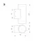 Минифото #2 товара Светильник LGD-RAY-WALL-TWIN-R65-2x12W Warm3000 (GR, 6 deg, 230V) (Arlight, IP65 Металл, 3 года)