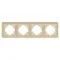 Минифото #3 товара Рамка алюминиевая FRM-AKIRY-AL-4-GD (Arlight, -)
