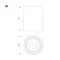Минифото #2 товара Светильник SP-SALT-R75-15W Warm3000 (WH-BK, 40 deg, 230V) (Arlight, IP54 Металл, 5 лет)