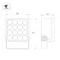 Минифото #4 товара Светильник ALT-BLOCK-S220x220-50W Warm3000 (GR, 15 deg, 230V) (Arlight, IP66 Металл, 3 года)